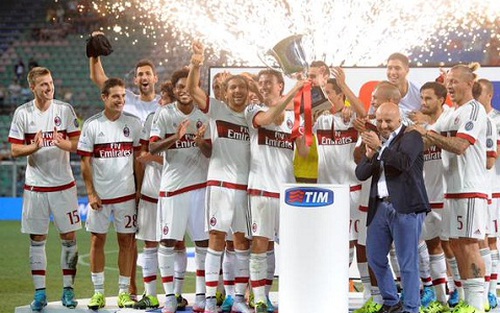 Hạ Inter và Sassuolo, AC Milan vô địch TIM Cup 2015